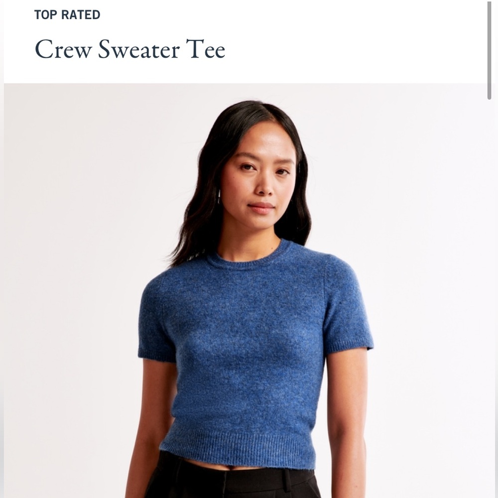Abercrombie crew sweater tee